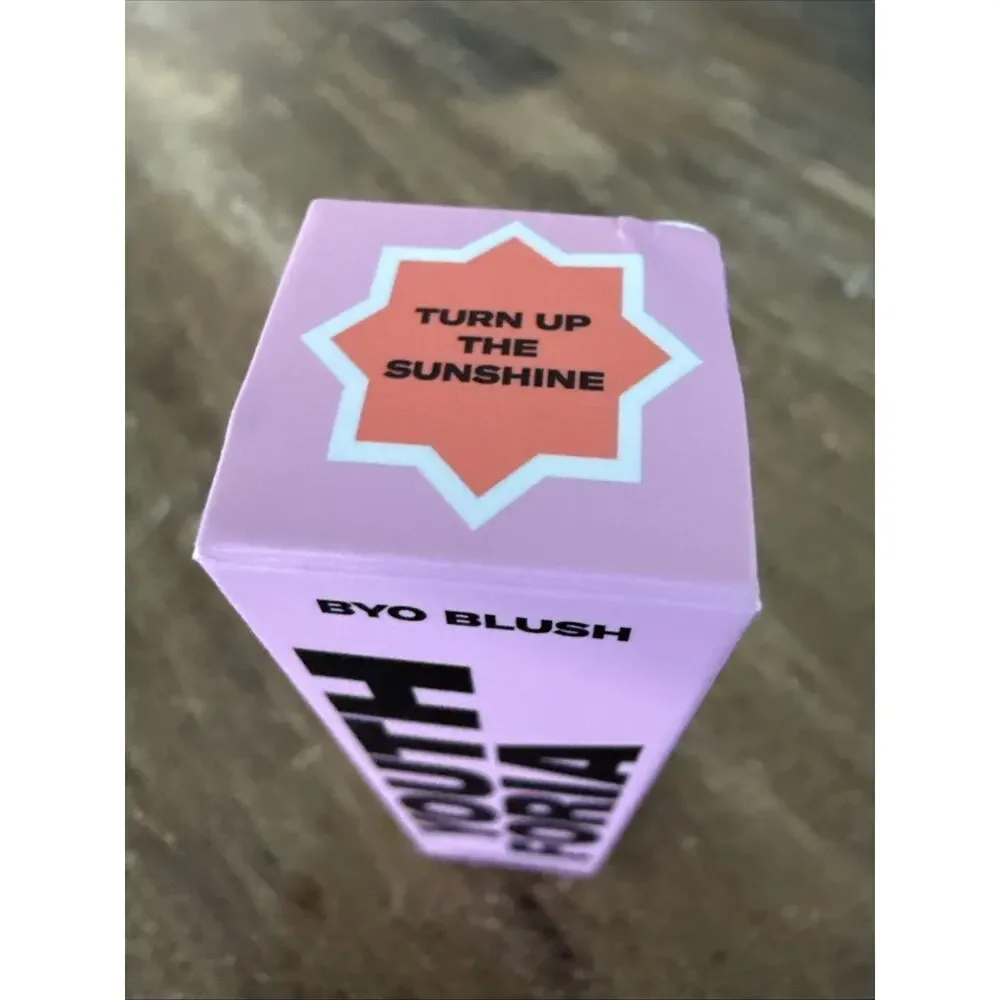 YouthForia BYO Blush Oil Turn Up the Sunshine 0.21oz NIB Color Changing